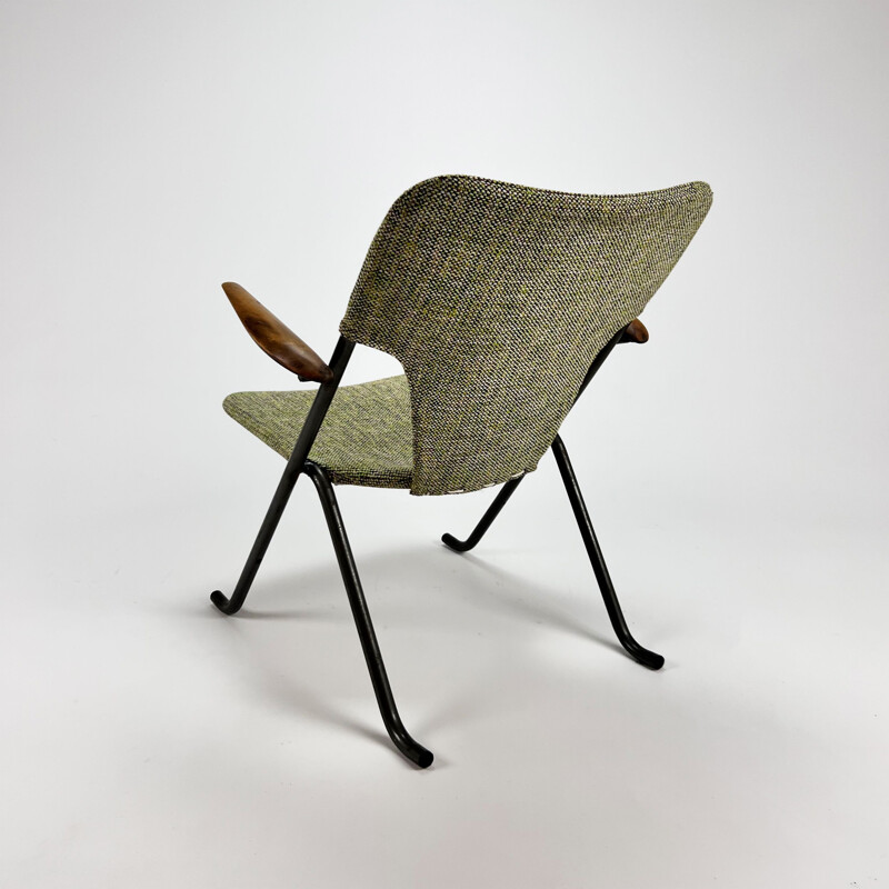 Mid century minimalist Gåsen armchair by Herman Persson, 1950s