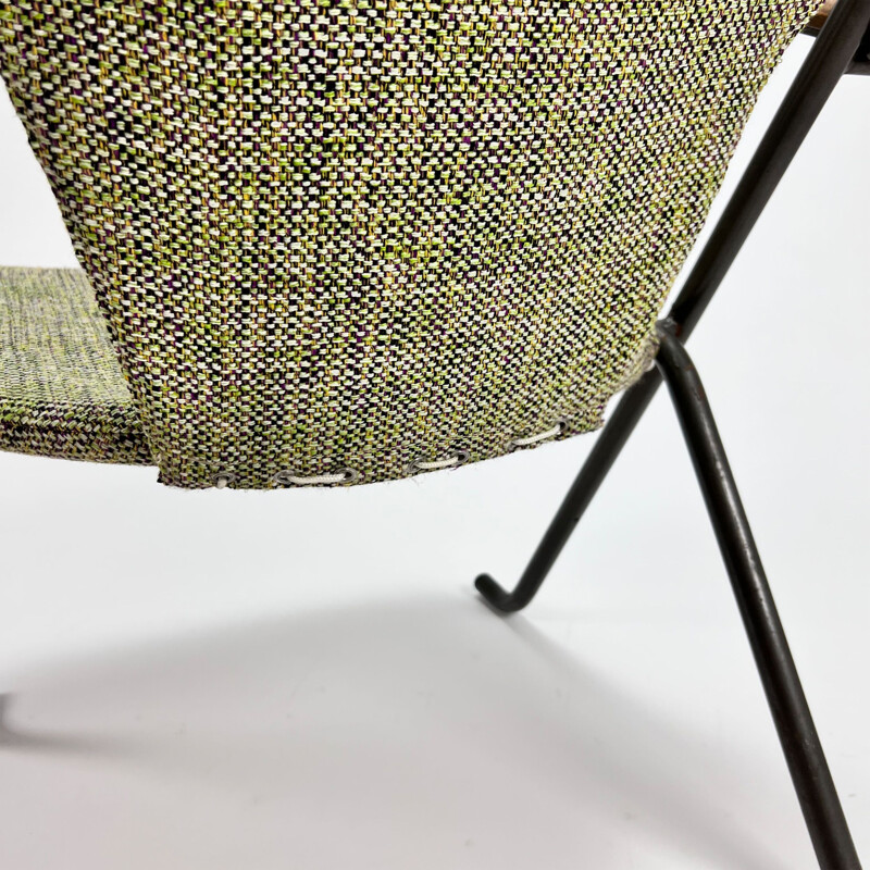 Mid century minimalist Gåsen armchair by Herman Persson, 1950s