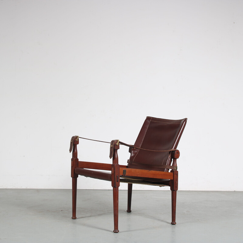 Vintage rozenhouten fauteuil van Hayat Brothers, UK 1960