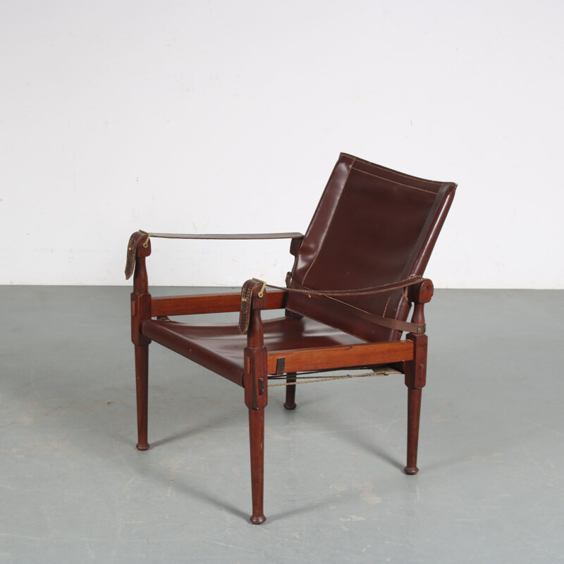 Vintage rozenhouten fauteuil van Hayat Brothers, UK 1960