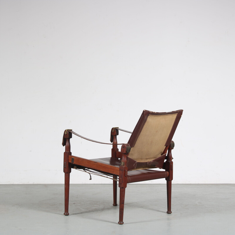 Vintage rozenhouten fauteuil van Hayat Brothers, UK 1960