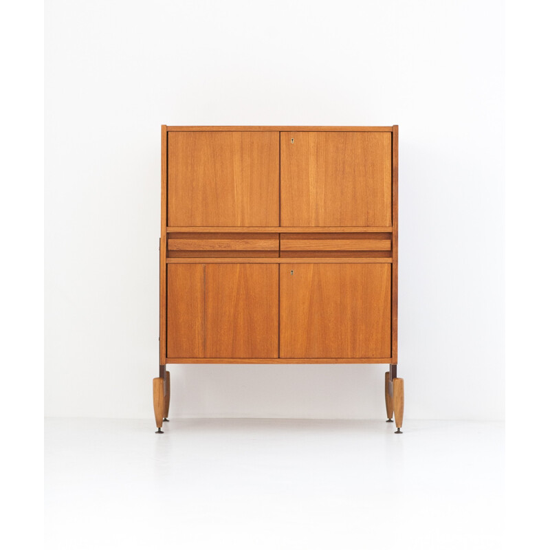 Italian teak highboard - 1950s