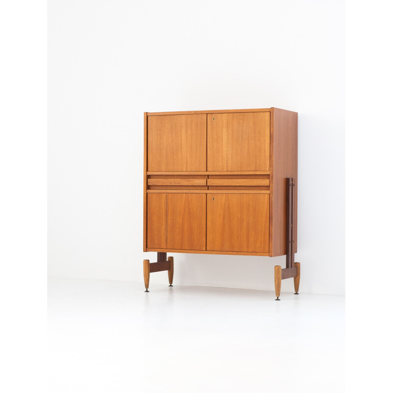 Italian teak highboard - 1950s