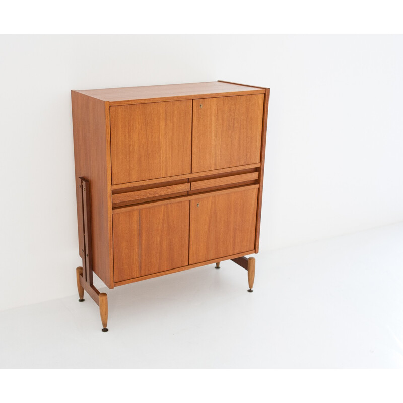 Italian teak highboard - 1950s