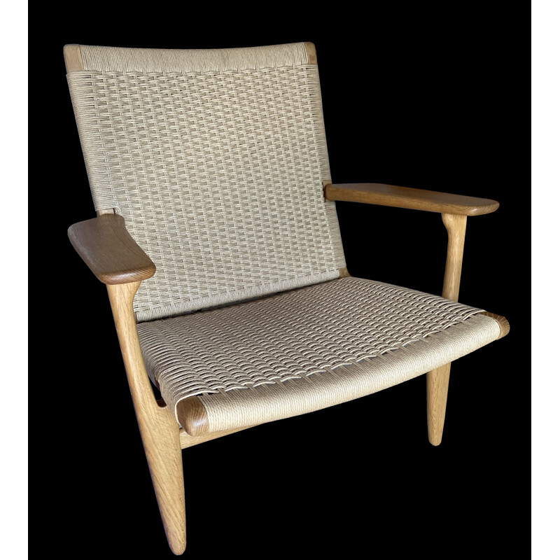 Ch25 vintage fauteuil van Hans J Wegner voor Carl Hansen