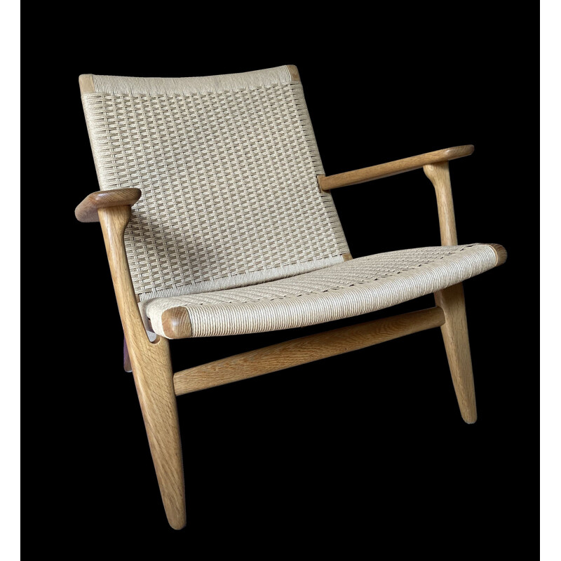 Vintage Sessel Ch25 von Hans J Wegner für Carl Hansen