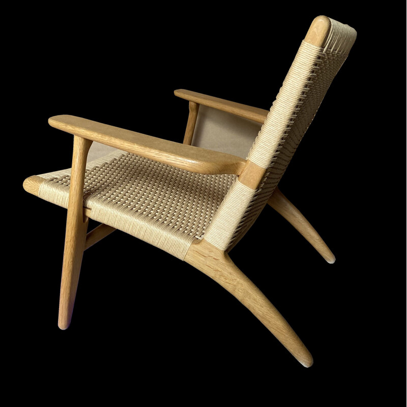 Vintage Sessel Ch25 von Hans J Wegner für Carl Hansen