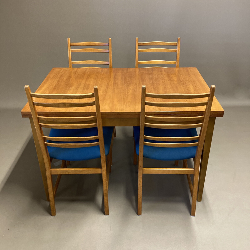 Scandinavian vintage dining set, 1950