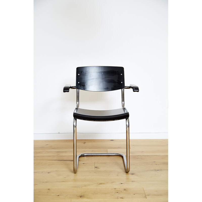 Cadeira cantilever Vintage S43f de Mart Stam para Thonet