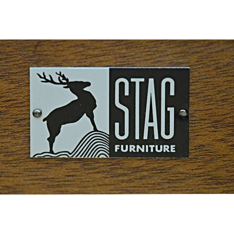 Stag mid-century teak chest of drawers - 1960s