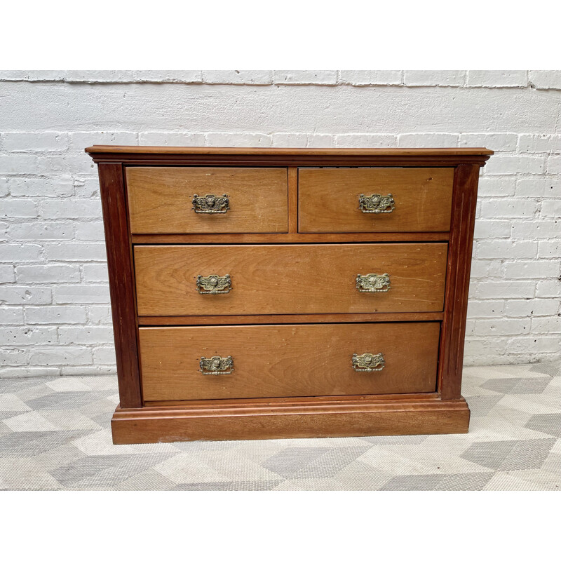 Vintage mahogany chest of drawers