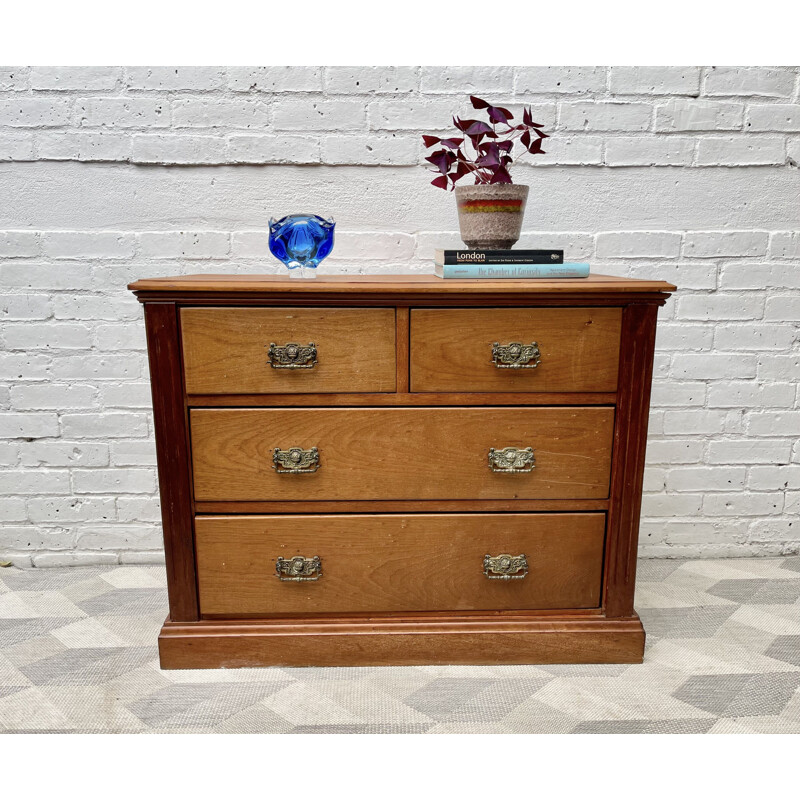 Vintage mahogany chest of drawers