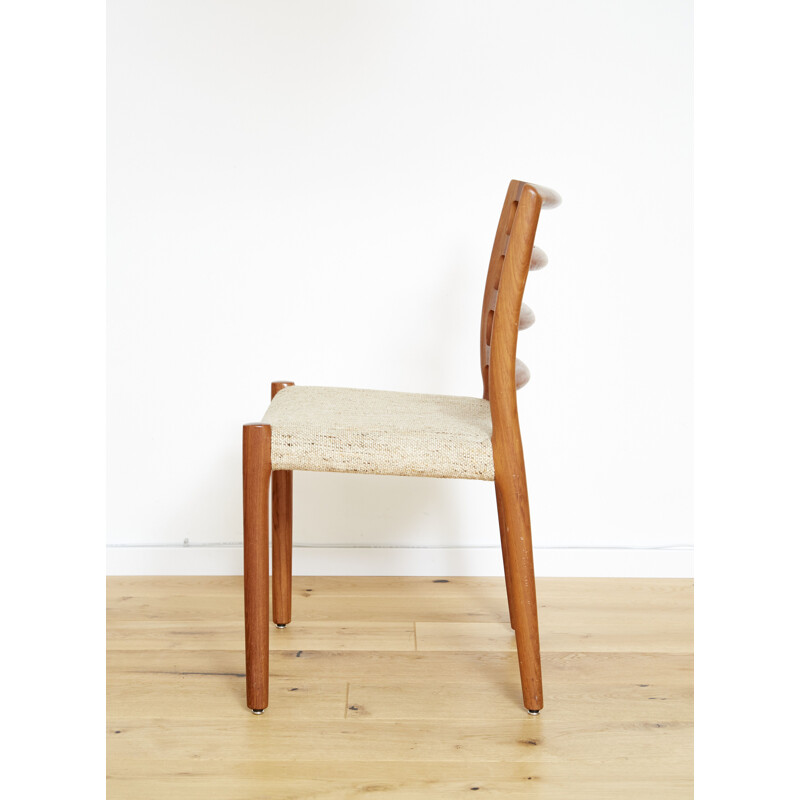 Vintage dining chair No.85 by Niels Otto Møller for J.L.Møller I