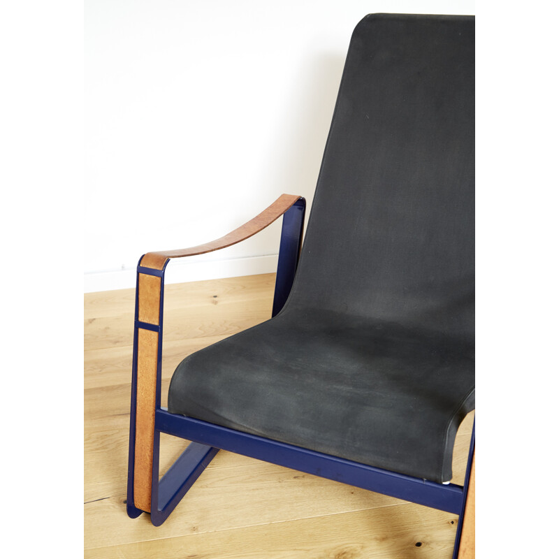 Vintage club armchair by Jean Prouvé for Tecta, 1930s