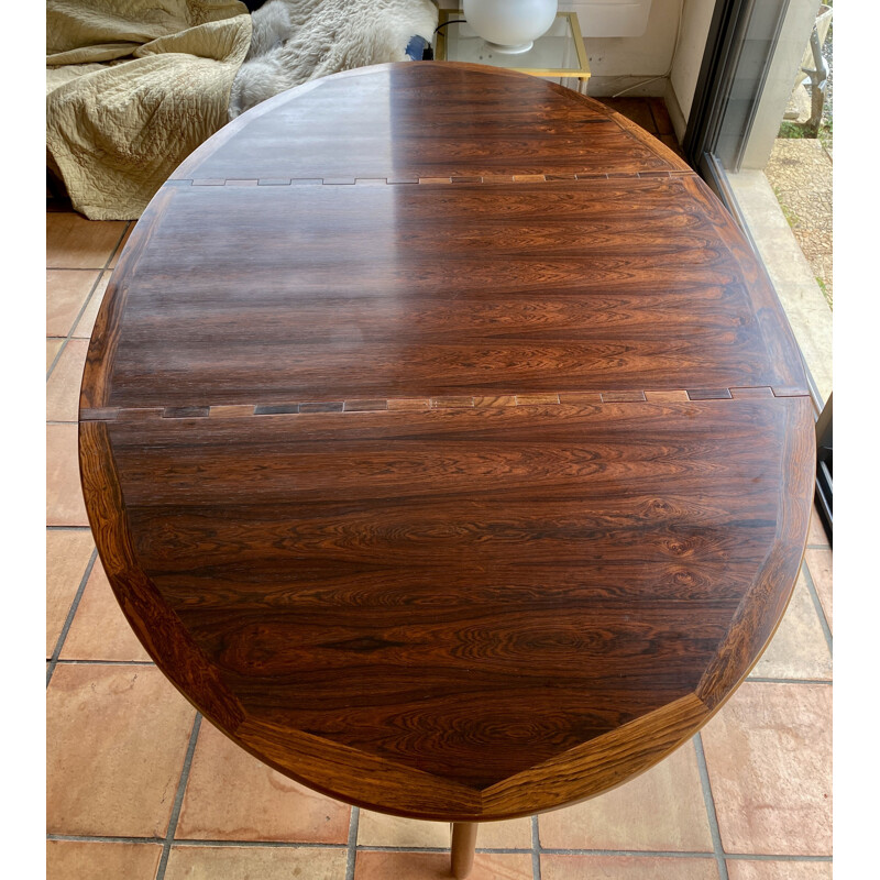 Vintage rosewood table by Niels Koefoed