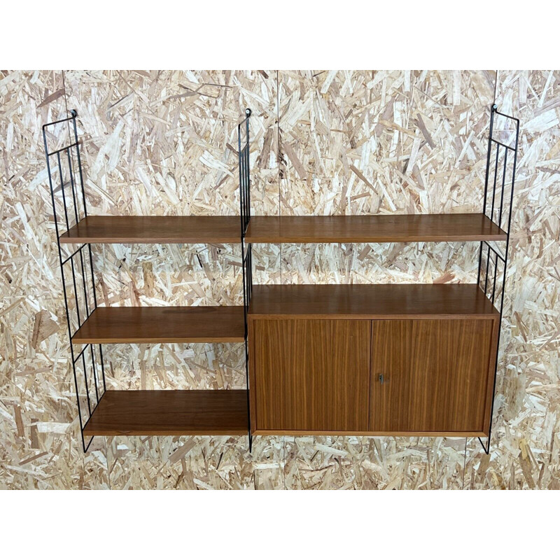 Vintage teak wall shelf by Whb, Germany 1960-1970
