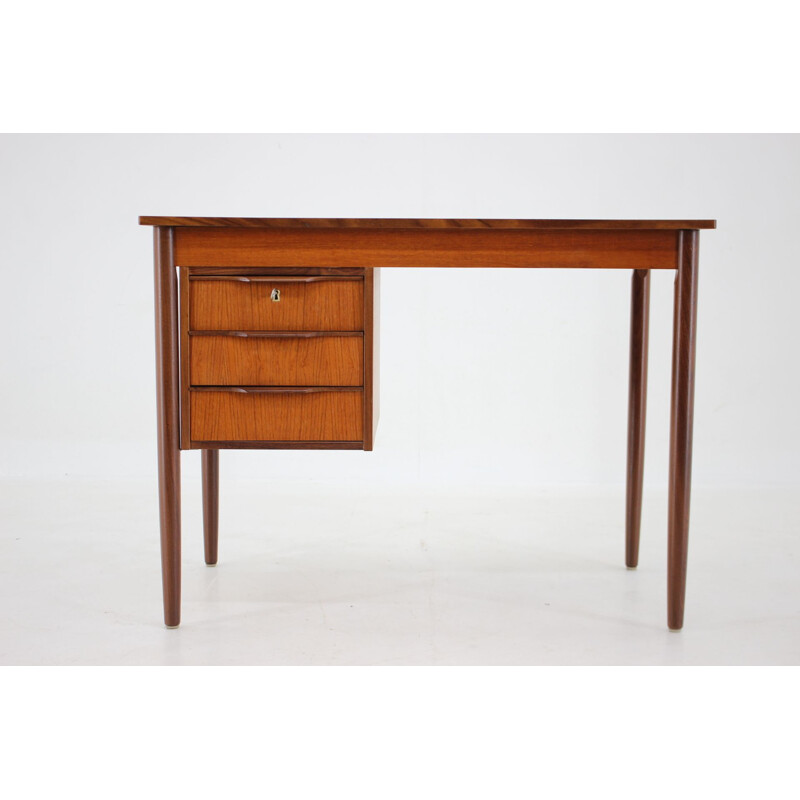 Vintage teak writing desk, Denmark 1960s