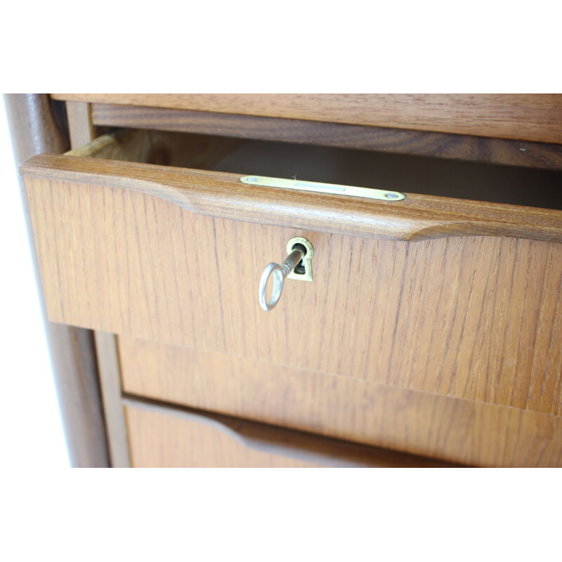 Vintage teak writing desk, Denmark 1960s