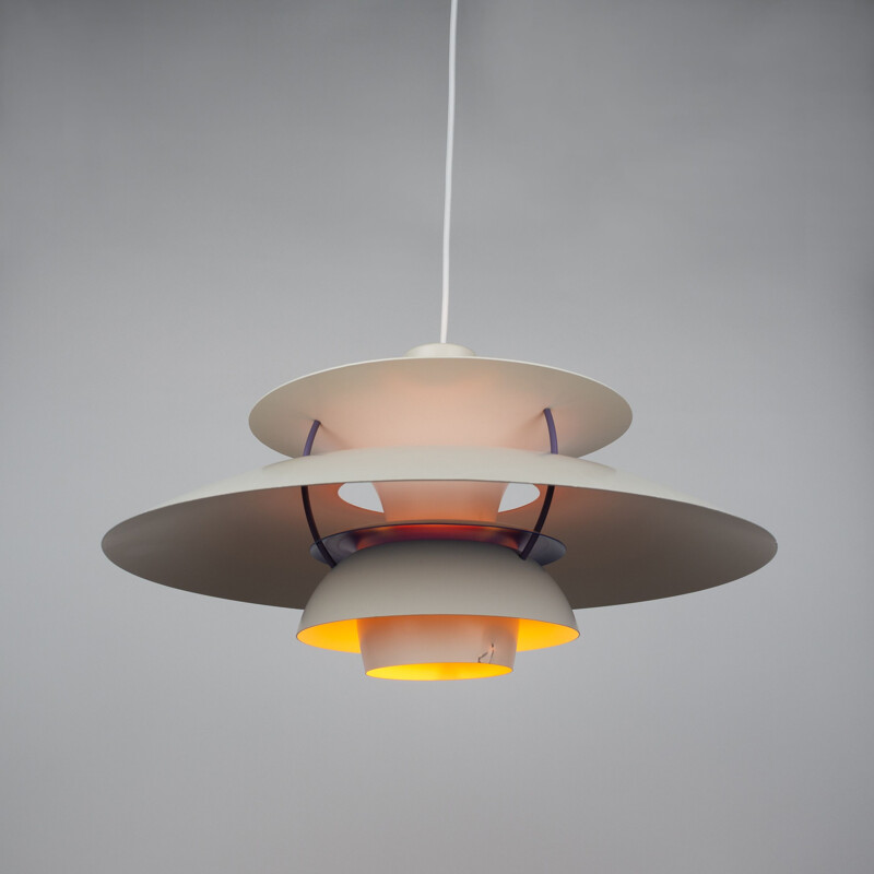 Suspension danoise vintage Ph 5 par Poul Henningsen pour Louis Poulsen, 1958