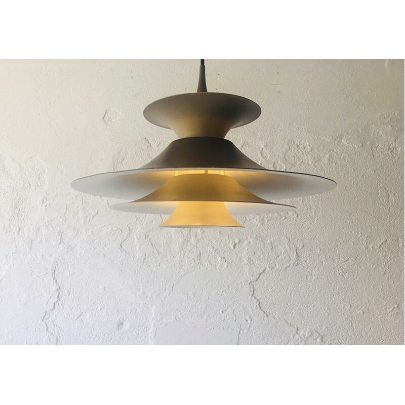 Vintage Radius pendant lamp by Baslev for Fog and Morup, Denmark 1960s