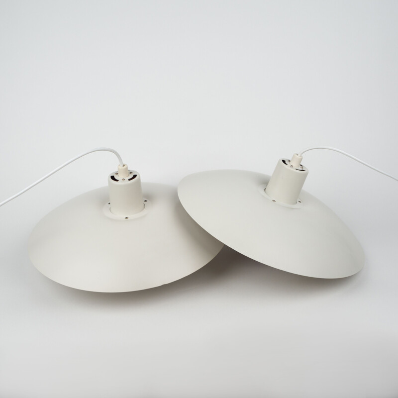 Pair of vintage Ph 43 pendant lamps by Poul Henningsen for Louis Poulsen, Denmark 1966