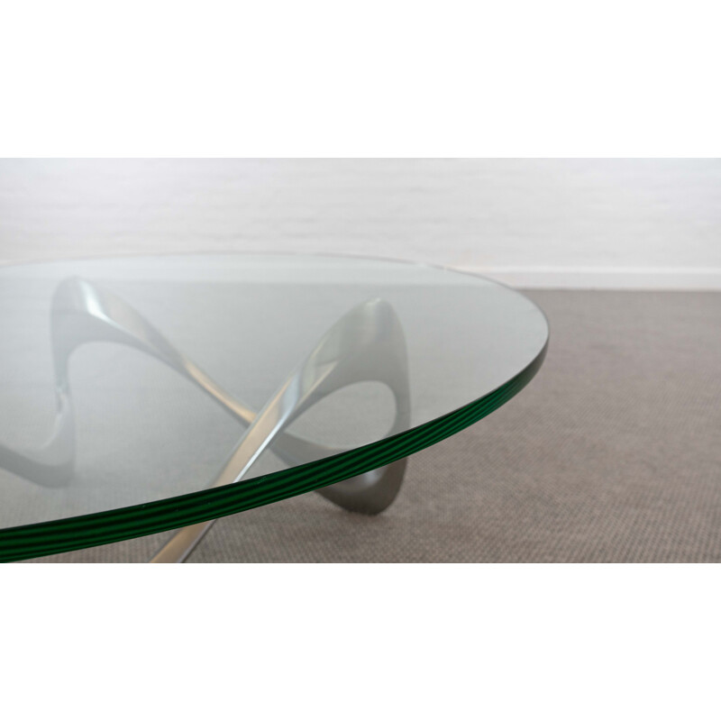 Table basse vintage Snake par Knut Hesterberg pour Ronald Schmitt