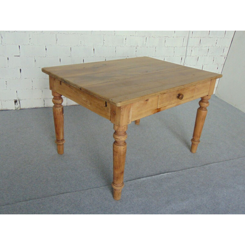 Mesa de madeira de manga Vintage, 1930