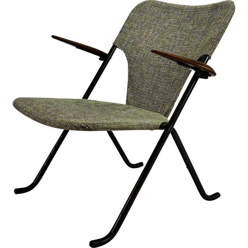 Mid century minimalist Gåsen armchair by Herman Persson, 1950s