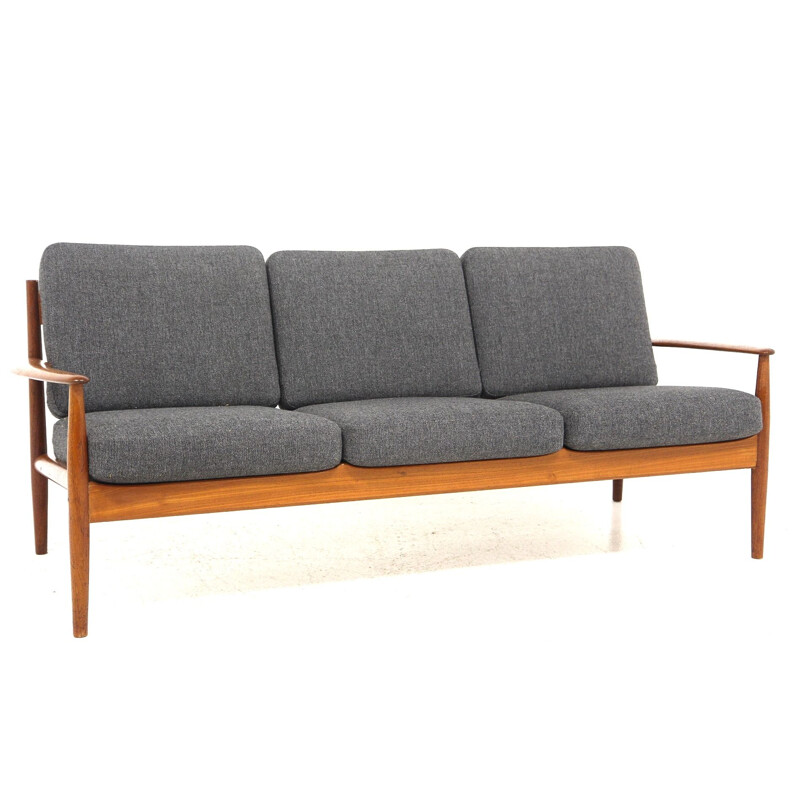 Vintage-3-Sitzer-Sofa von Grete Jalk für France