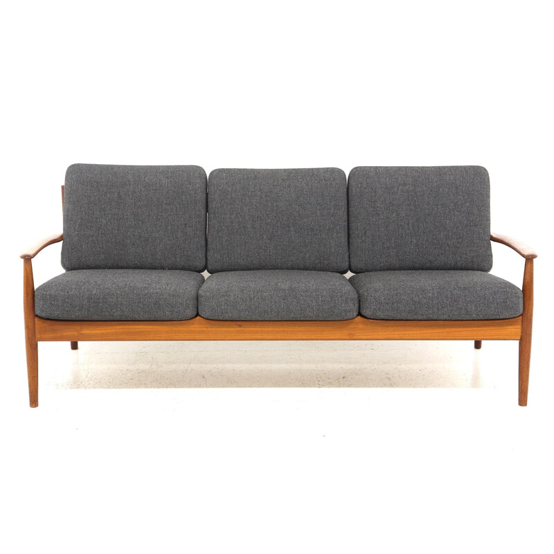 Vintage 3-seater sofa by Grete Jalk for France & Søn, Denmark 1960