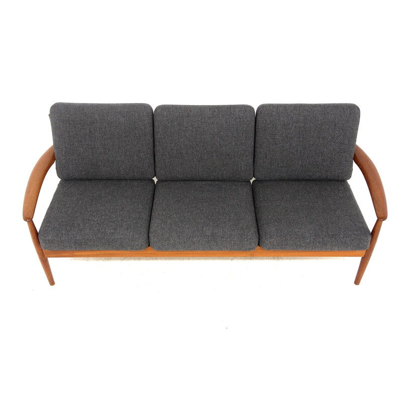 Vintage-3-Sitzer-Sofa von Grete Jalk für France