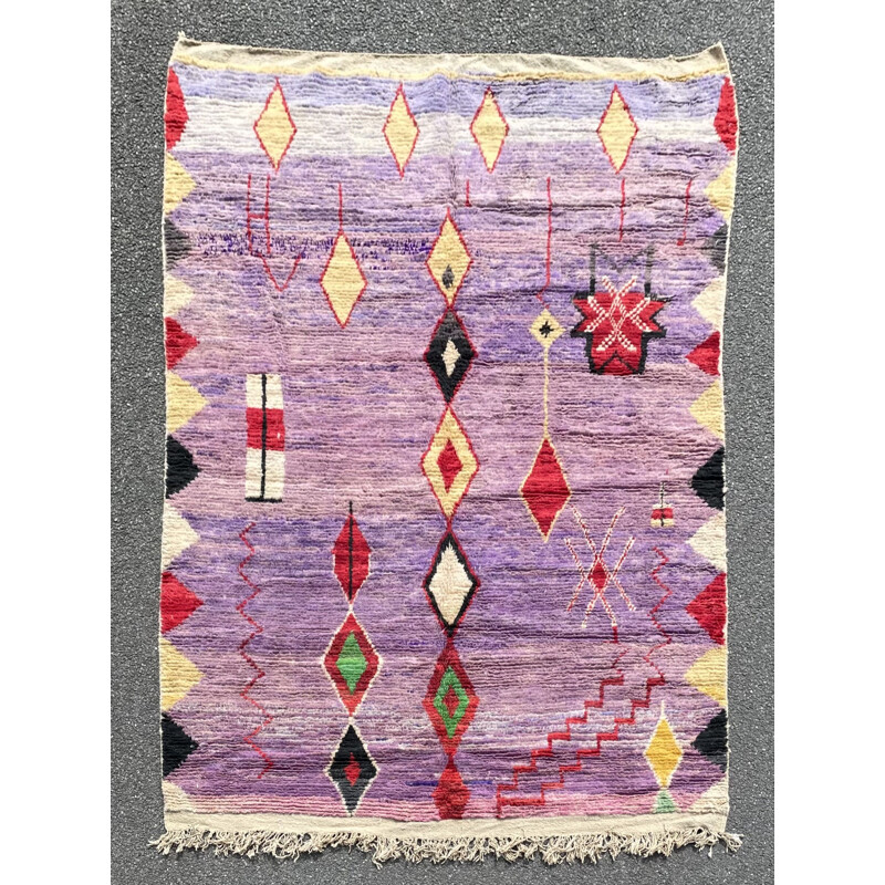 Vintage boujaad berber rug
