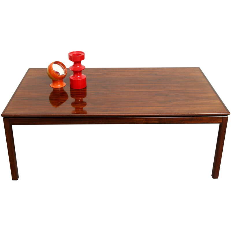 Bruksbo Norway rosewood coffee table - 1960s