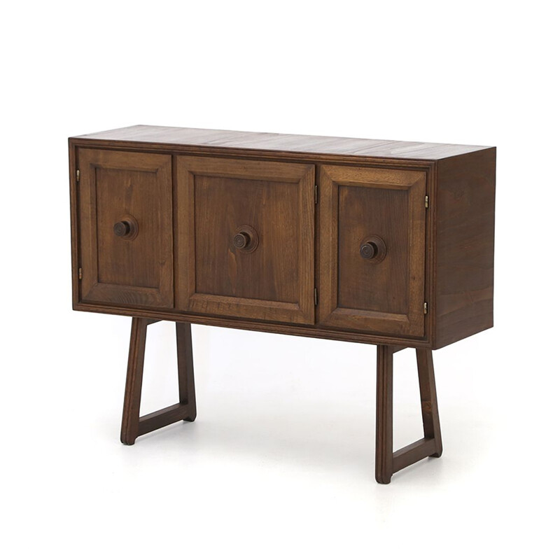 Vintage Enfilade aus Holz mit 3 Türen, 1940