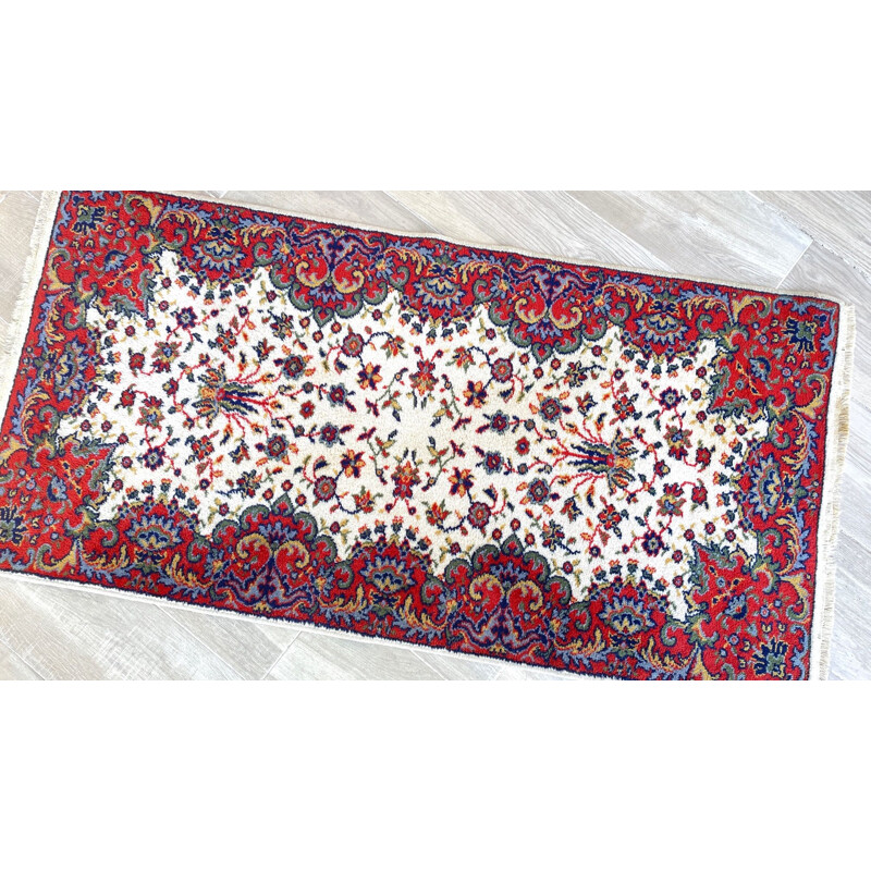 Vintage Perzisch tapijt beige