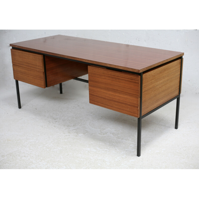 Vintage desk 620 by Pierre Guariche for Huchers Minvielle, France 1955