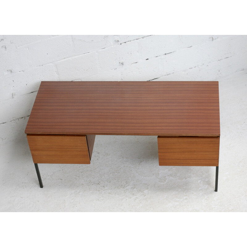 Vintage desk 620 by Pierre Guariche for Huchers Minvielle, France 1955