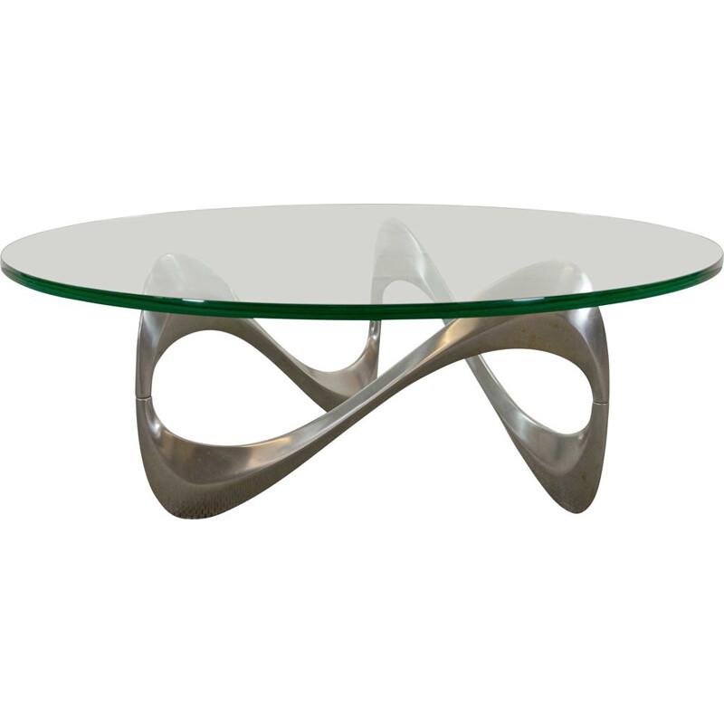 Vintage Snake coffee table by Knut Hesterberg for Ronald Schmitt