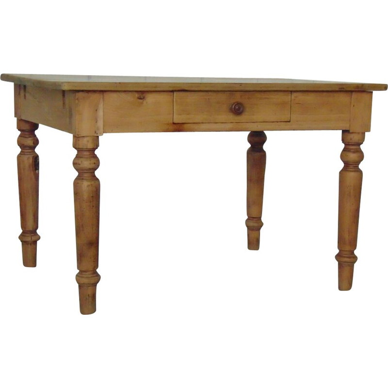 Table vintage en bois de manguier, 1930