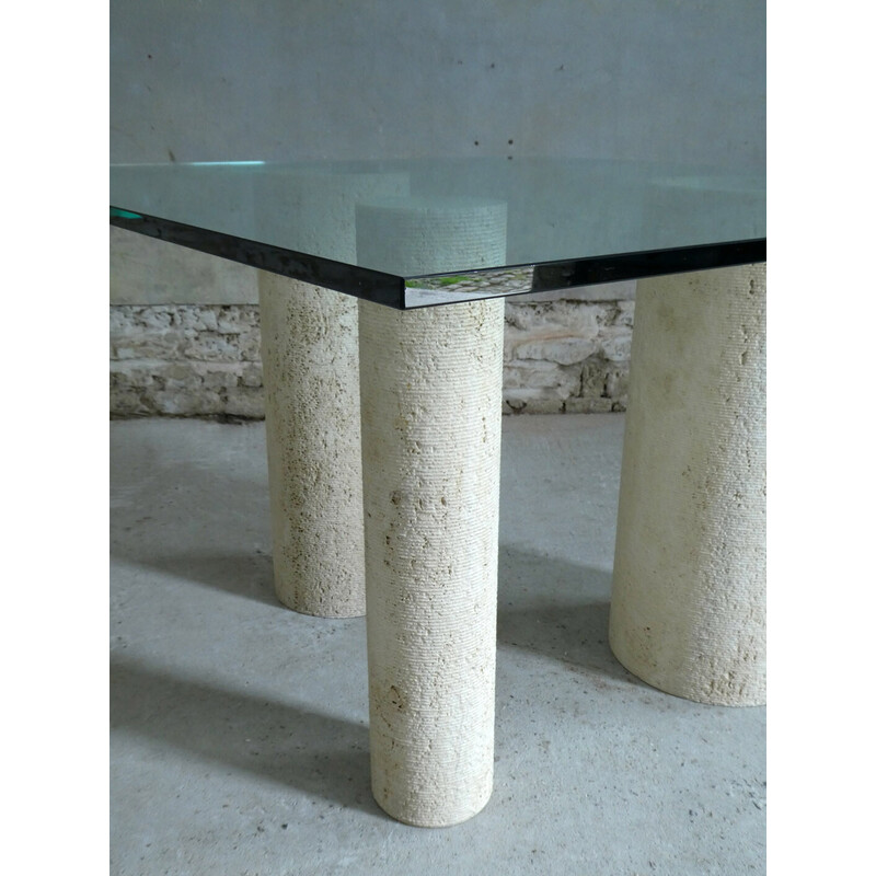 Vintage table by Massimo Vignelli for Casigliani, Italy 1970