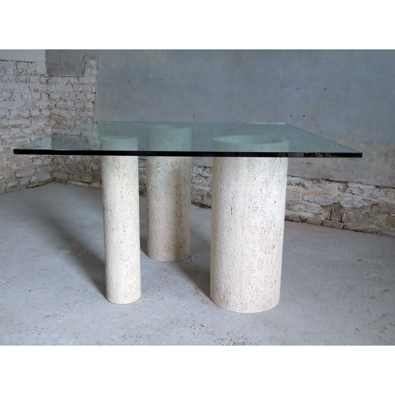 Vintage table by Massimo Vignelli for Casigliani, Italy 1970