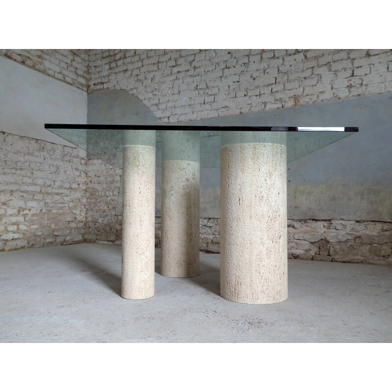 Vintage table by Massimo Vignelli for Casigliani, Italy 1970