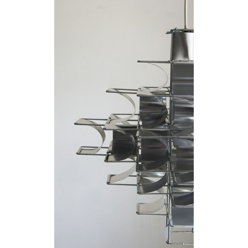 Vintage Cassiope pendant lamp by Max Sauze for Max Sauze Studio, France 1969