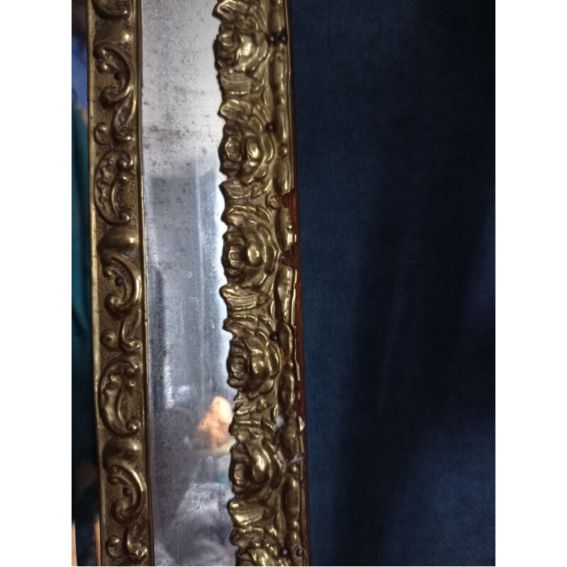 Miroir à parcloses vintage Napoléon III