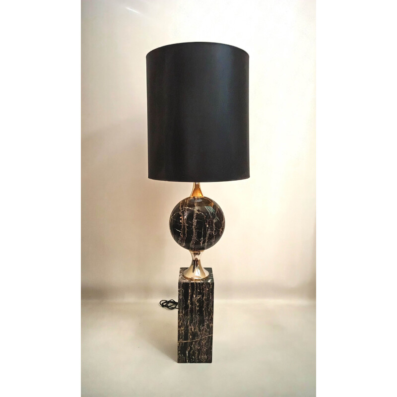 Lámpara de pie vintage de Philippe Barbier, 1970