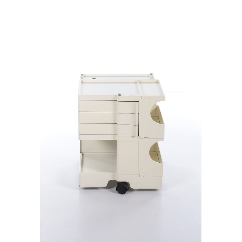 Space Age white 'Boby' storage trolley by Joe Colombo, 1970s