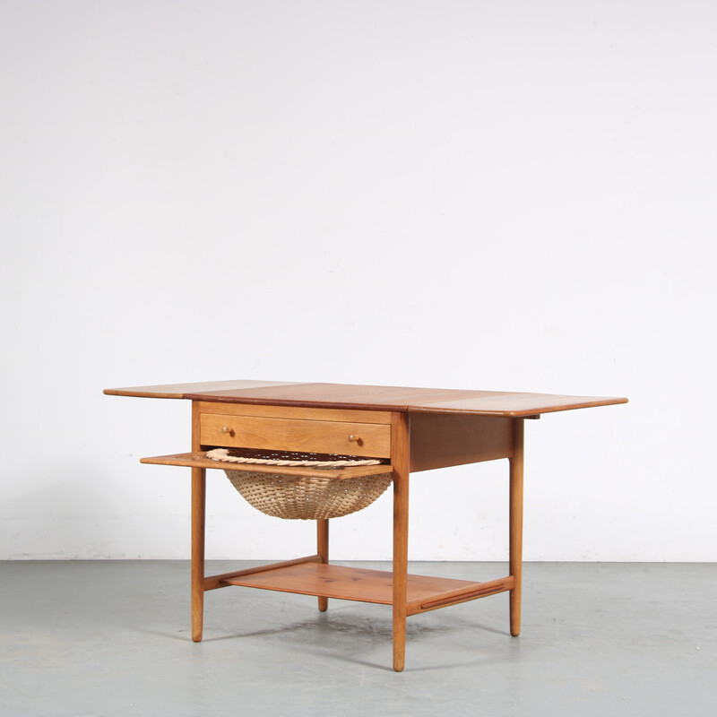 Vintage side table by Hans J. Wegner for Andreas Tuk, Denmark 1950s