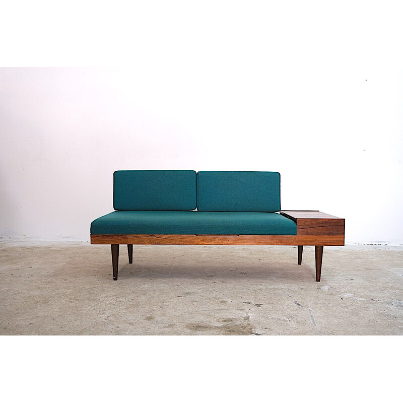 Mid century rosewood daybed, 1970s