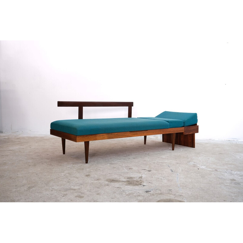 Mid century rosewood daybed, 1970s