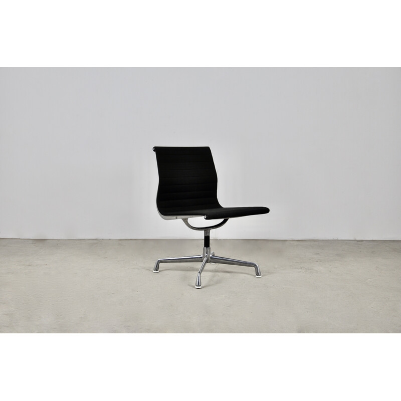 Vintage black office armchair by Charles and Ray Eames for Herman Miller, 1960